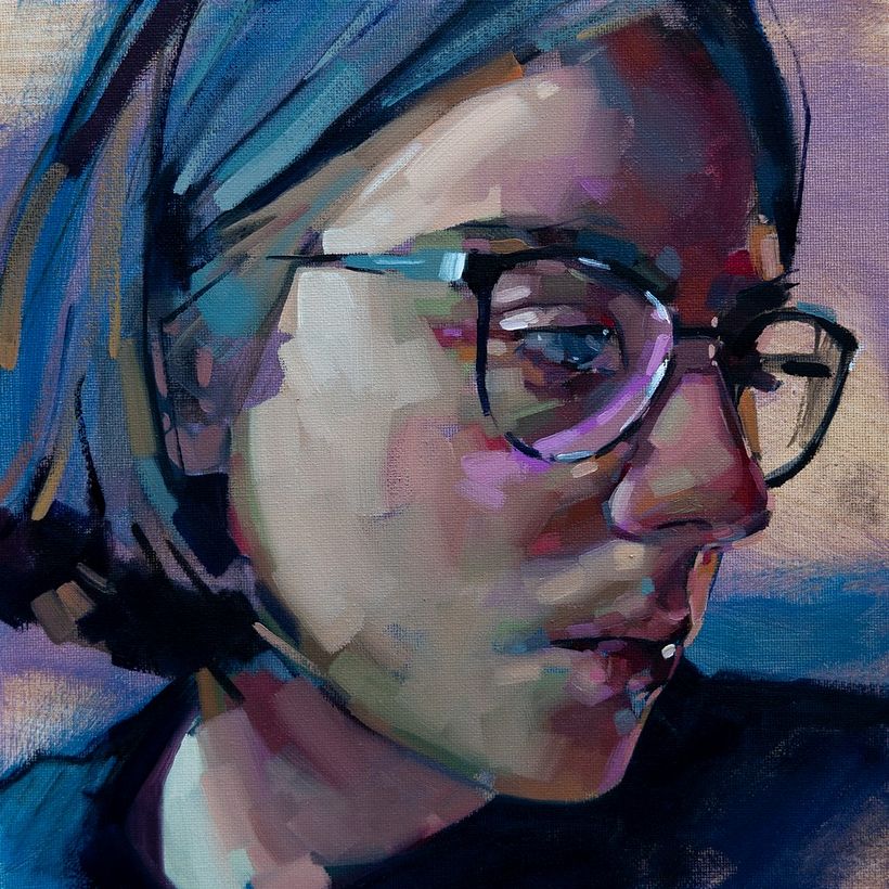 ‘Nika’ - #71 in my series of one hundred heads