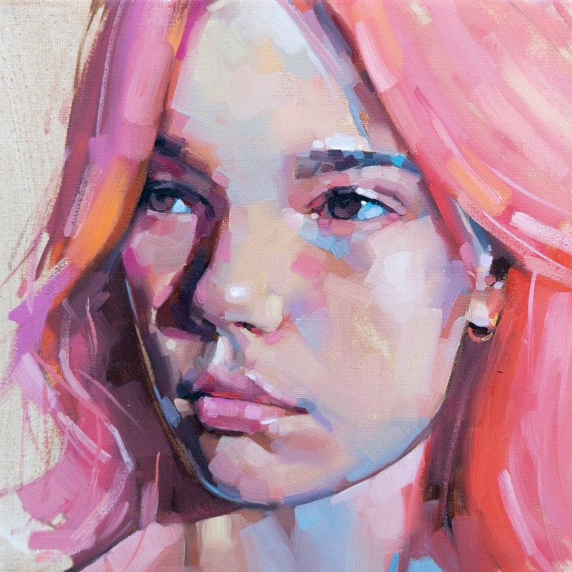 ‘Veronica II’ - #24 in my series of one hundred heads