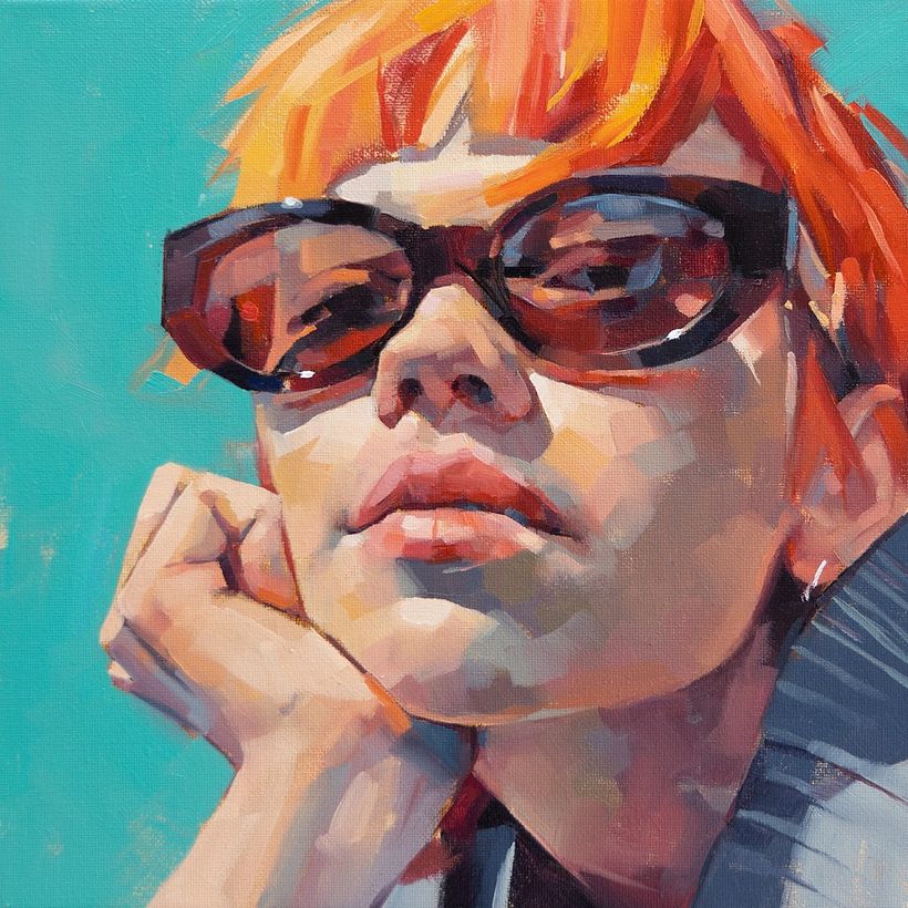 ‘Mira’ - #11 in my series of one hundred heads
