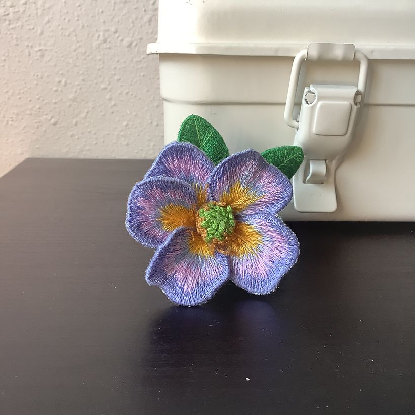 Mi proyecto del curso: Bordado stumpwork: crea adornos en 3D 2