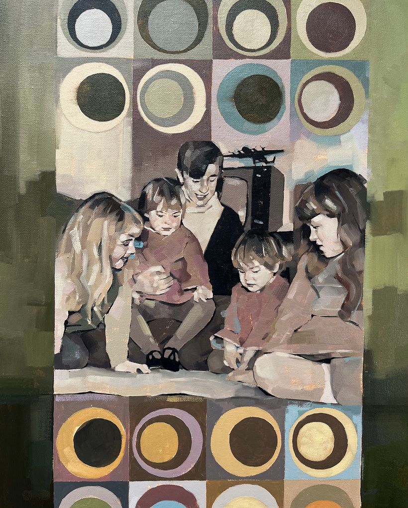 ‘Seventies Self Portrait’ - detail