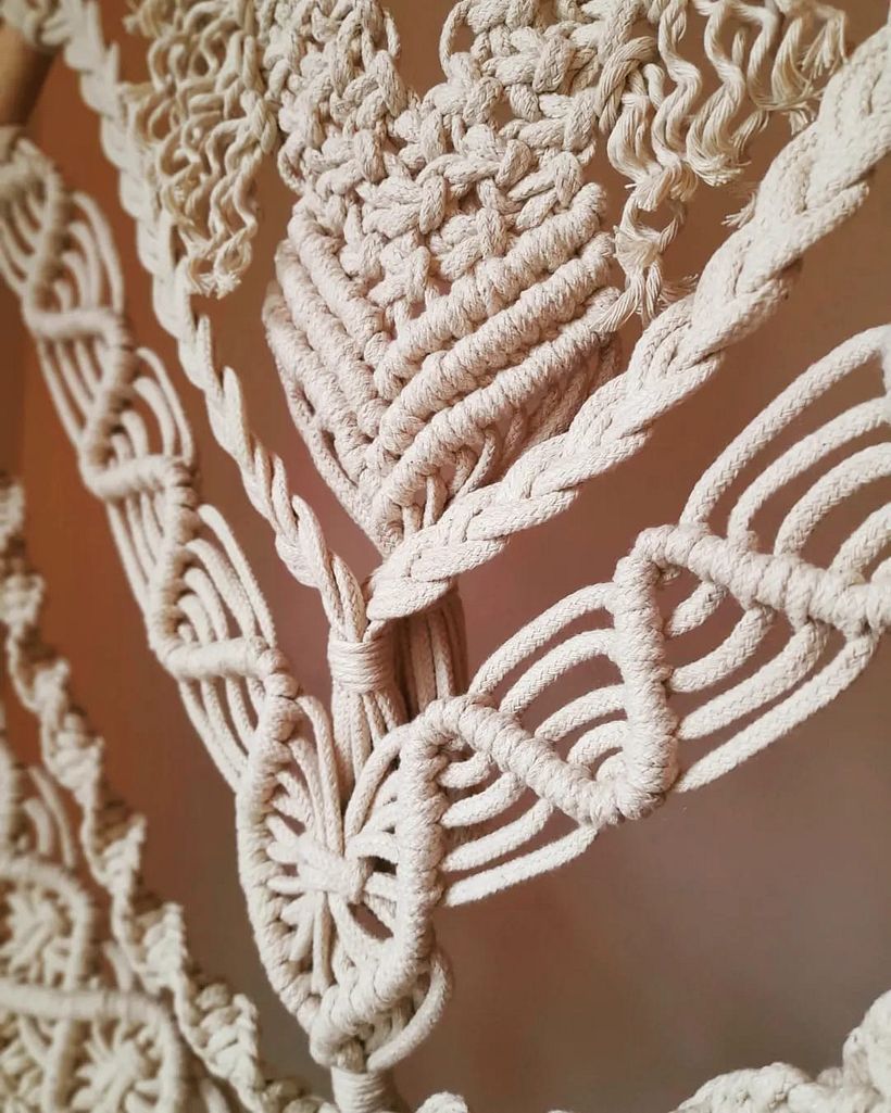 My project for course: Introduction to Macrame Tapestry 3