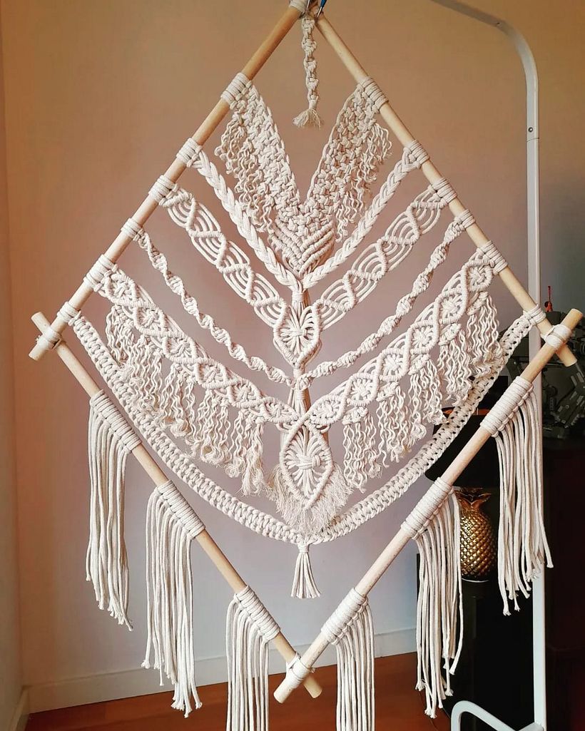 My project for course: Introduction to Macrame Tapestry 5