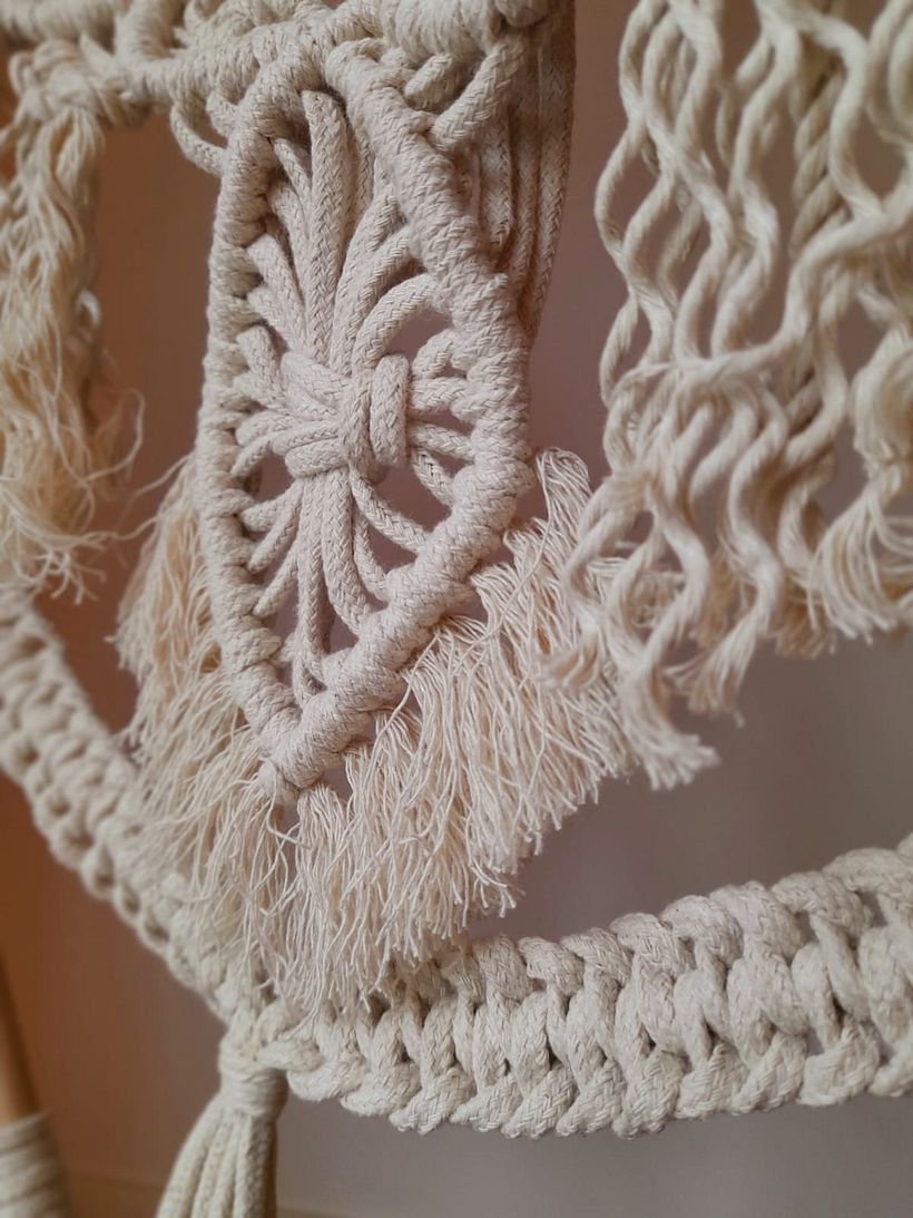 My project for course: Introduction to Macrame Tapestry 6