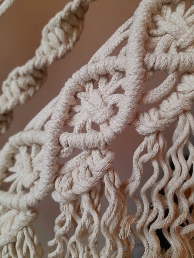 My project for course: Introduction to Macrame Tapestry 7
