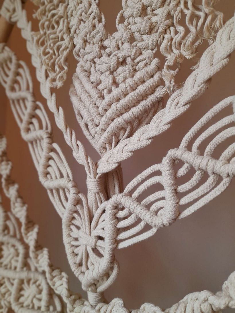 My project for course: Introduction to Macrame Tapestry 8