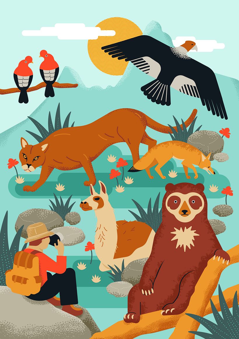 My project for course: Stylized Vector Illustration with Color and Character 1