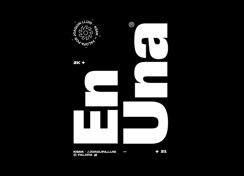 En una. 3