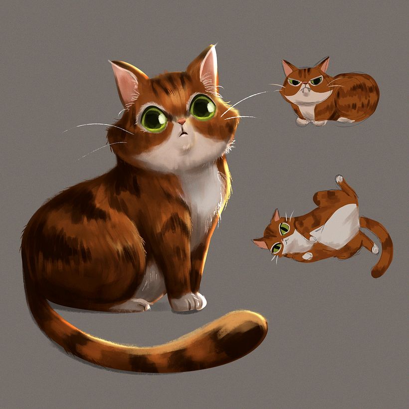 Meu projeto do curso: Pintura digital de personagens: ilustre com luz e cor 1