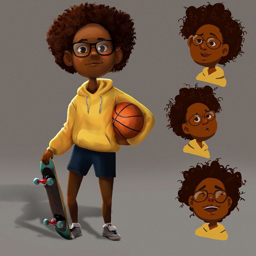 Meu projeto do curso: Pintura digital de personagens: ilustre com luz e cor 3