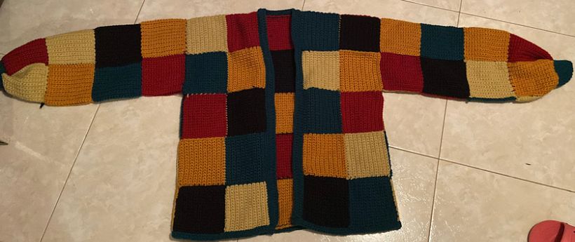 Mi proyecto del curso: Crochet: crea prendas con una sola aguja 1