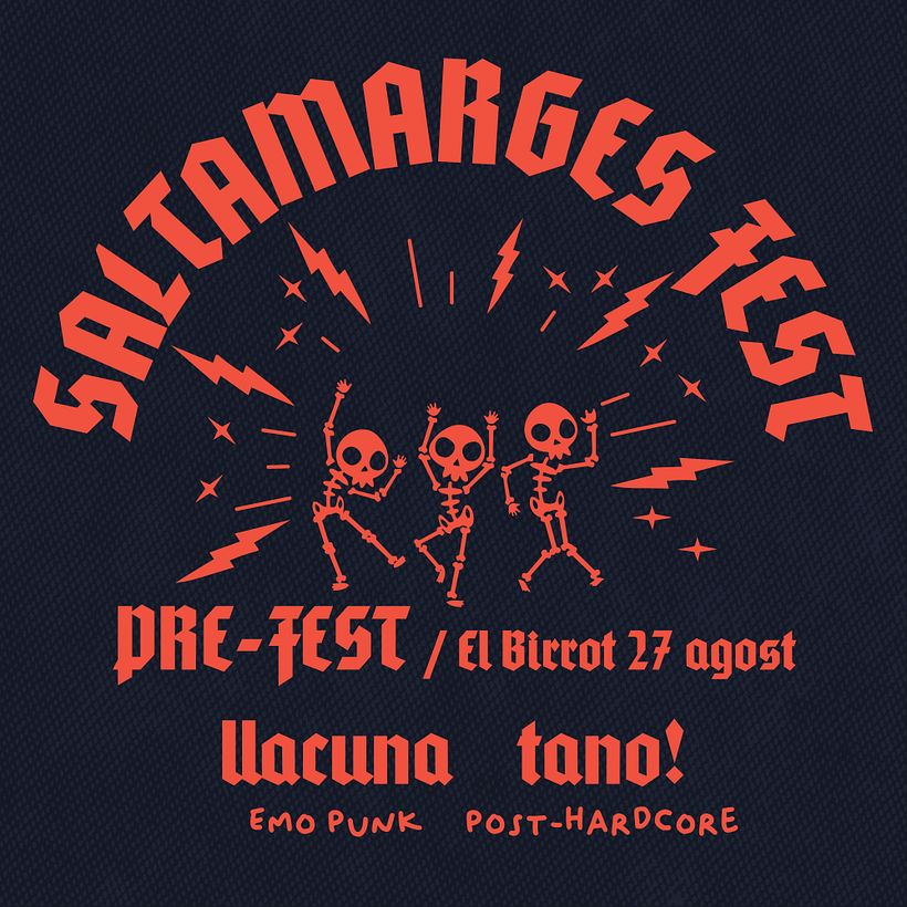 SALTAMARGES FEST 2022 - Gig poster 2