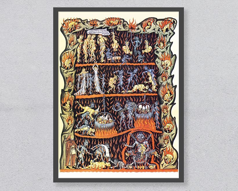 Herrada de Landsbergs "Der Garten der Lüste" ist eine Mischung aus Kunst und Wissen.