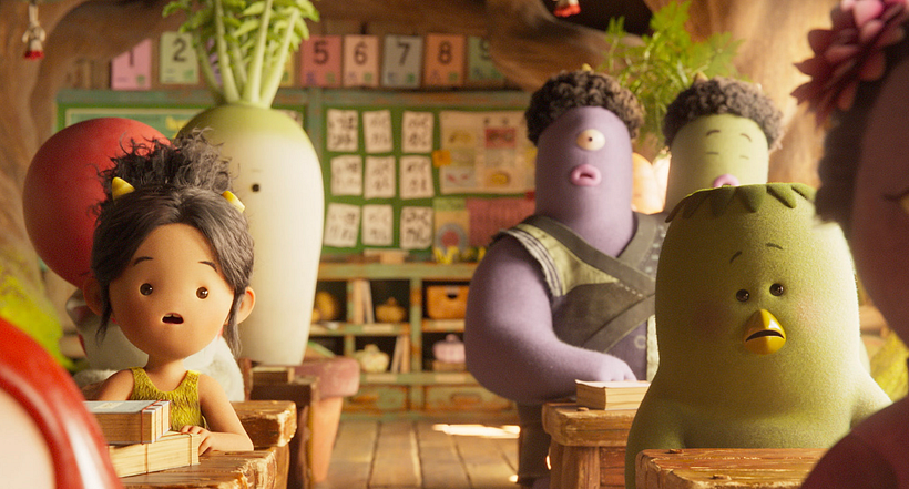  "Oni: La leyenda del dios del trueno”. Imagen: cortesía de Netflix. 