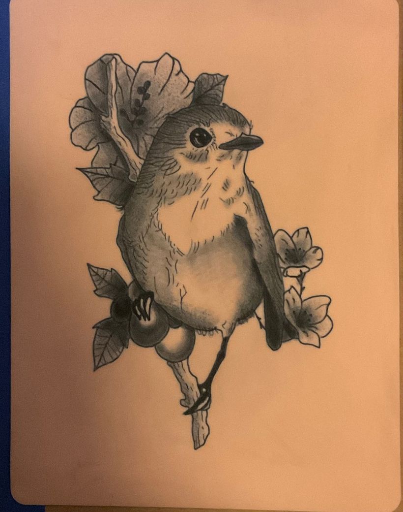 Mi proyecto del curso: Técnicas de tatuaje blackwork con línea fina 2