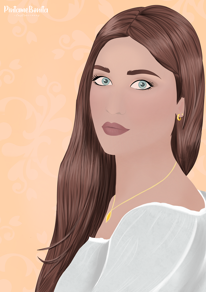 Mi proyecto del curso: Retrato de personajes femeninos con Procreate @pintamebonita_ilustraciones 2