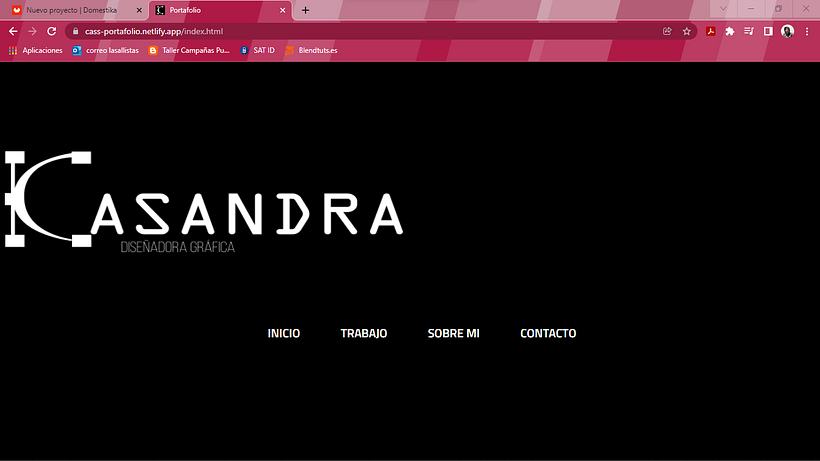 Mi proyecto del curso: Diseño web creativo: planificación y programación desde cero 3