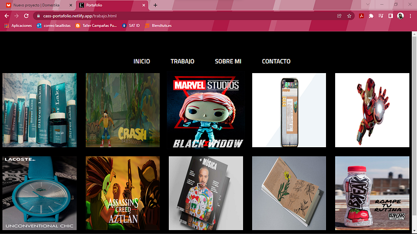 Mi proyecto del curso: Diseño web creativo: planificación y programación desde cero 4