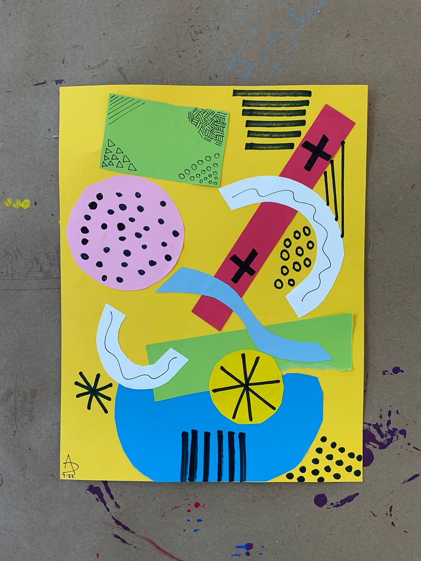 My project for course: Drawing and Creativity for Big Little Artists 11