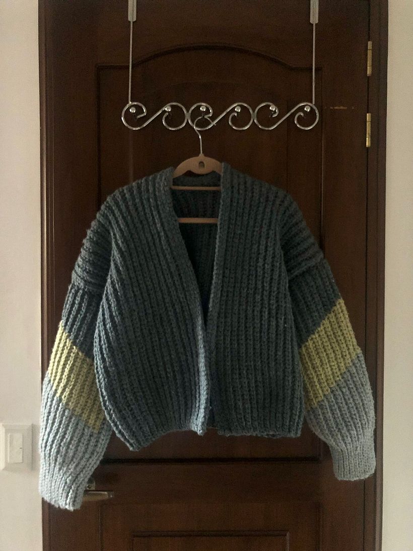 Mi proyecto del curso: Crochet: crea prendas con una sola aguja 2