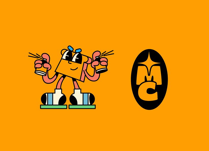 Matiza Comida - Set de Stickers 6