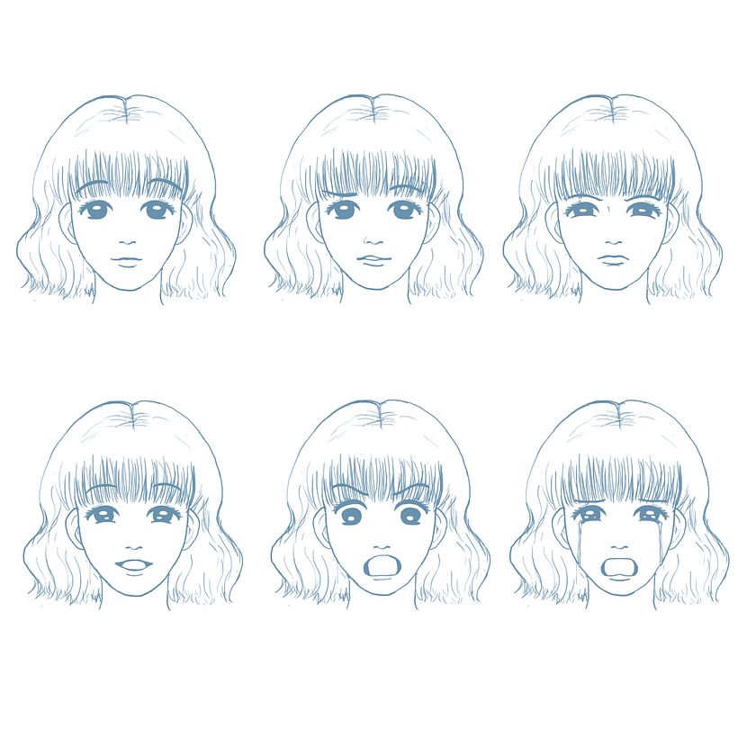 Expressions - Traditionelle Illustration