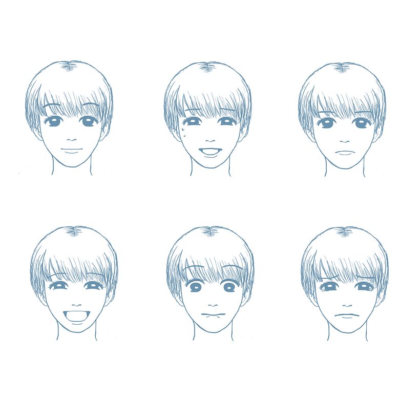 Expressions - Traditionelle Illustration