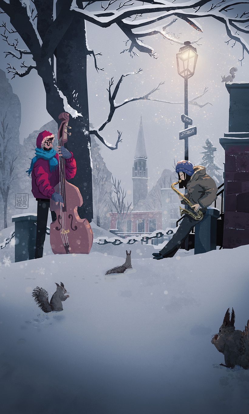 Trying out some color corrections (I loved this one but I wanted the image to be in daylight so I kept the original)