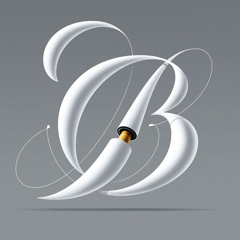 Letter B 1