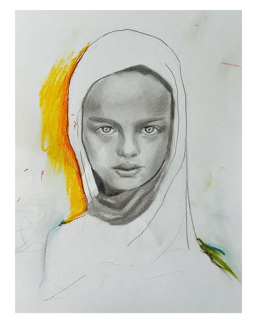 My project for course: Mixed Media Portraiture: Capturing Expressions and Emotions 4