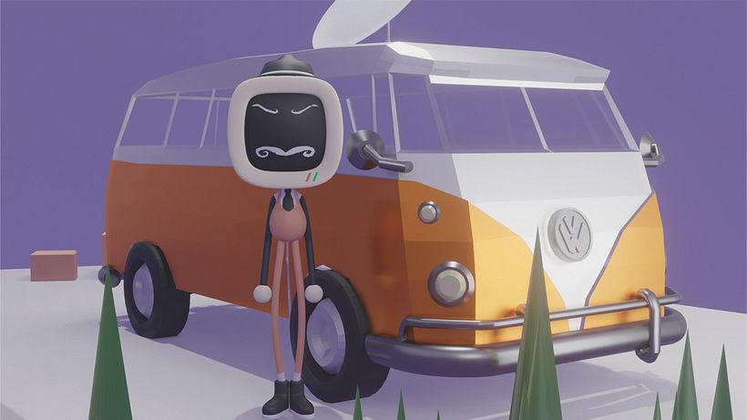 Mon projet du cours : Introduction à la conception et à la modélisation 3D avec Blender 2