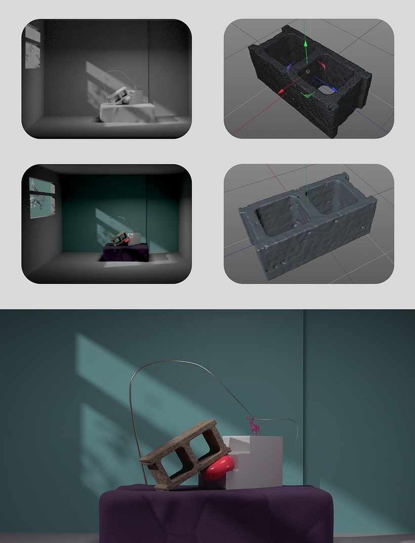 Proyecto Final: Composición still life en 3D 4