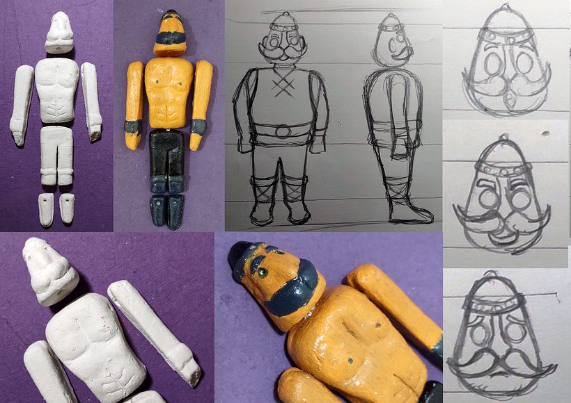 My project for course: Character Modeling with Sugar Paste 3