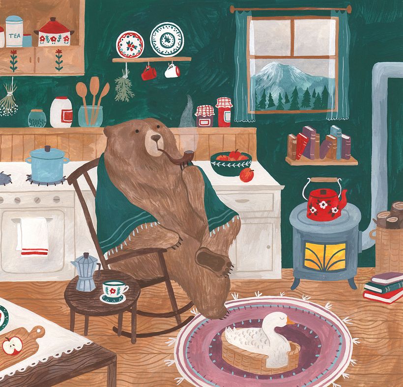 Christmas and winter illustrations  1