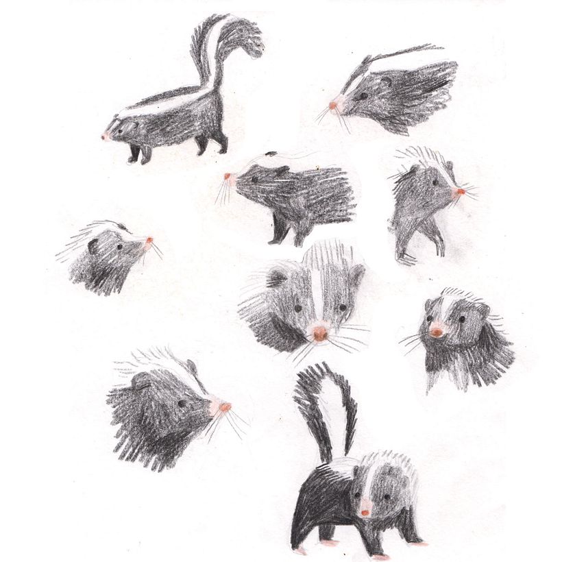 Sketchbooks and character studies 9