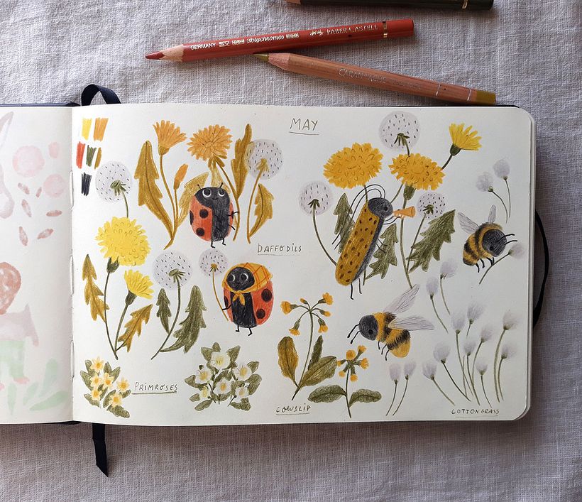 Sketchbooks and character studies 5