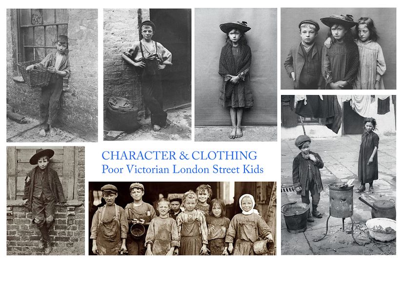 Clothing and character references