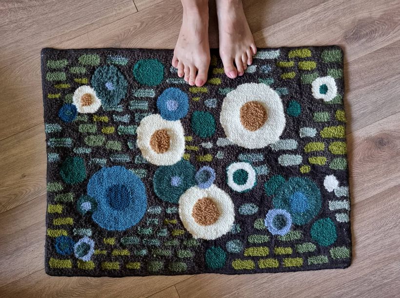 My project for course: Punch Needle for Rug Design 5