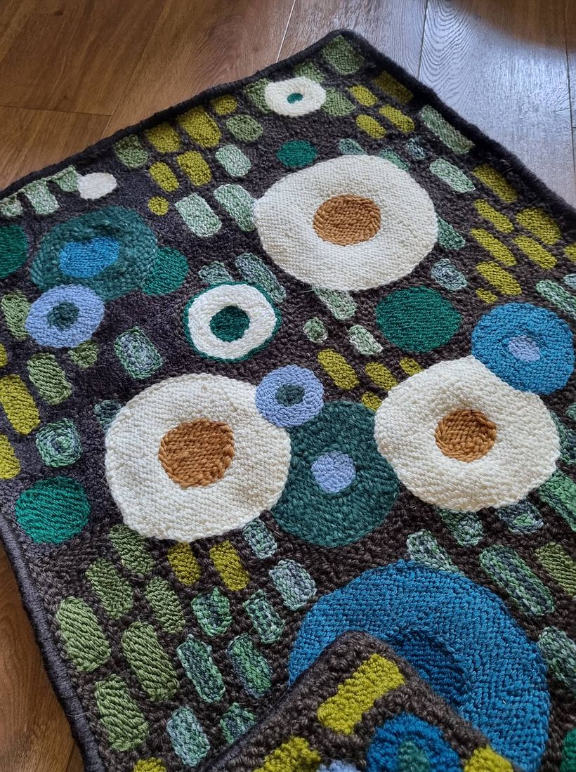 My project for course: Punch Needle for Rug Design 5