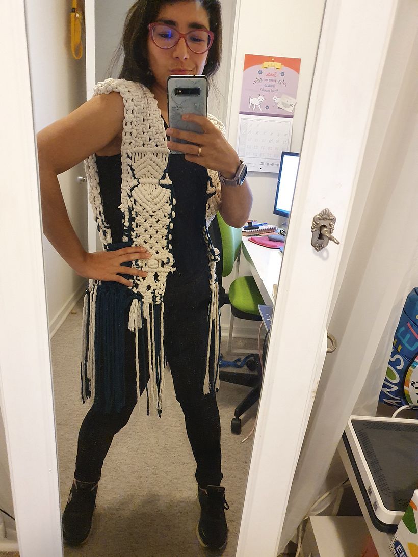 Mi proyecto del curso: Macramé: crea prendas de ropa únicas 2