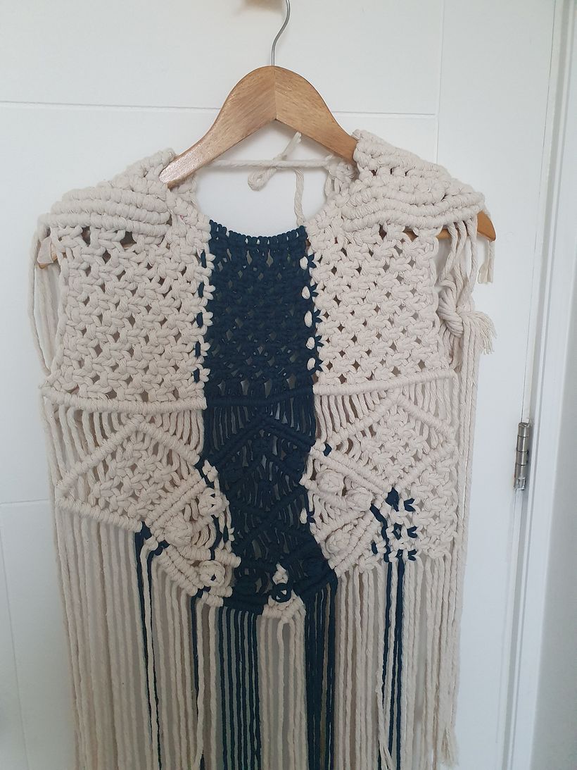 Mi proyecto del curso: Macramé: crea prendas de ropa únicas 4