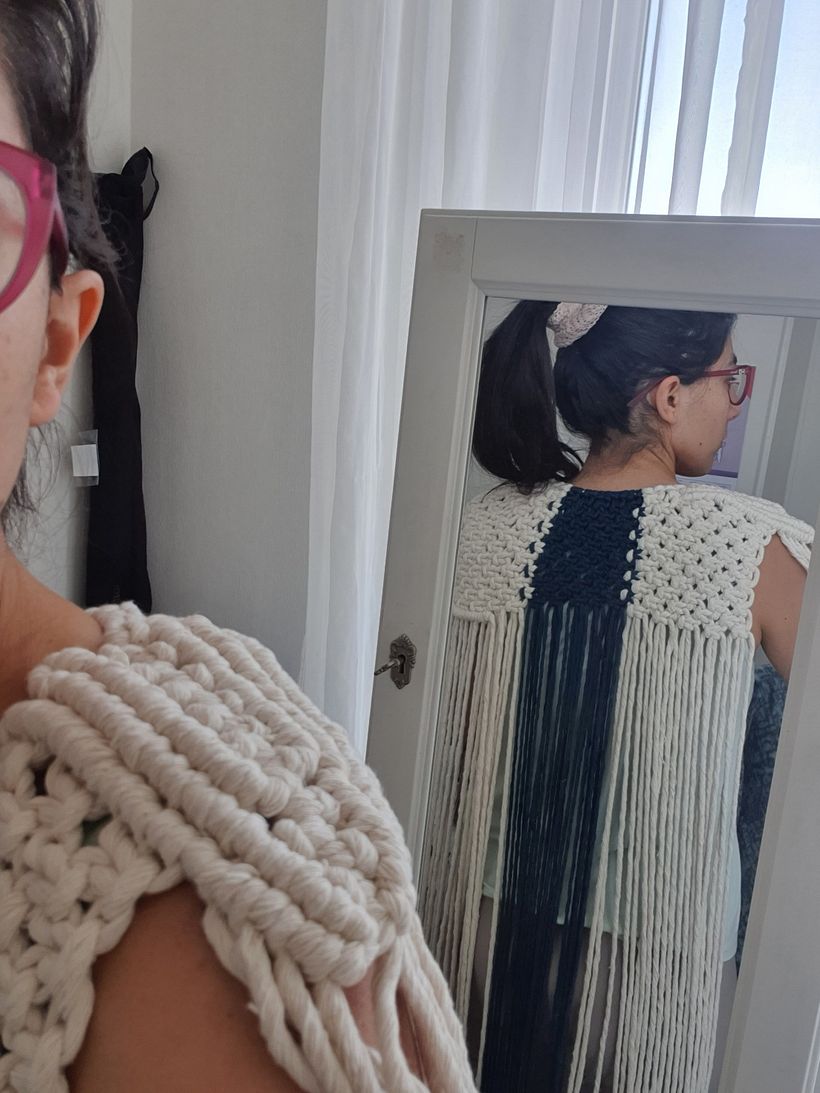 Mi proyecto del curso: Macramé: crea prendas de ropa únicas 5