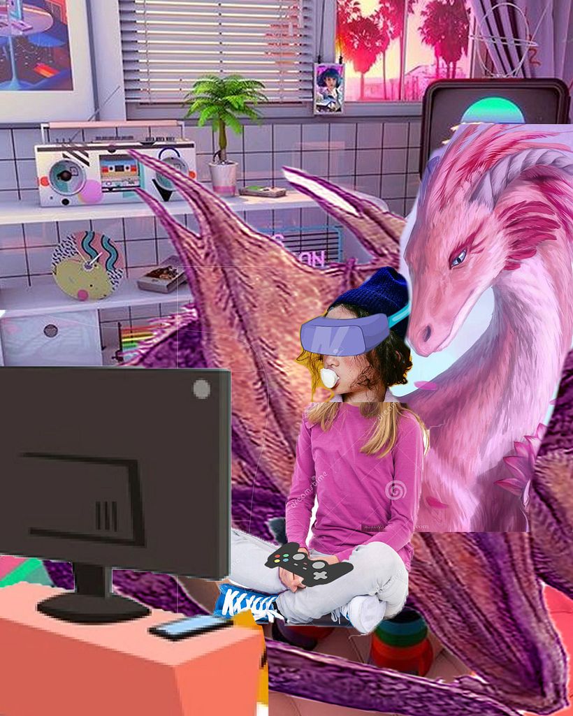 Mi proyecto del curso: "Fantasía Gamer" con Procreate 2