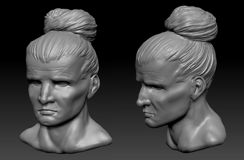 Organic modeling: practice 1