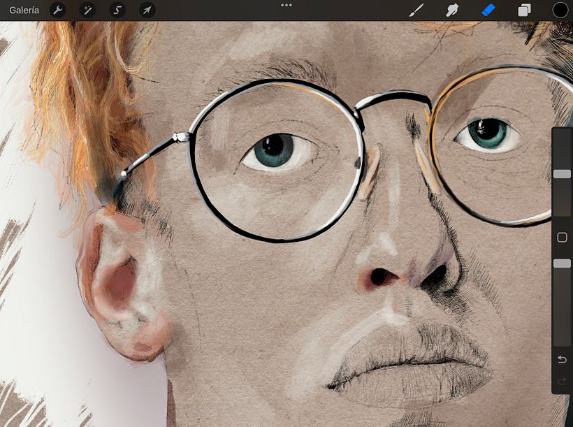 Capa sin tonos ni volumen, sólo con la textura de papel.