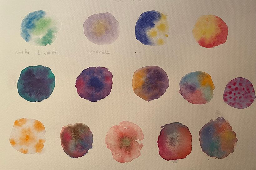 Mi proyecto del curso: Técnicas modernas de acuarela 1