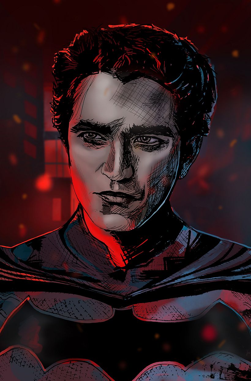 En este punto, se me ocurrió probarme aún más añadiendo otra fuente de luz y así generar un poco más de contraste