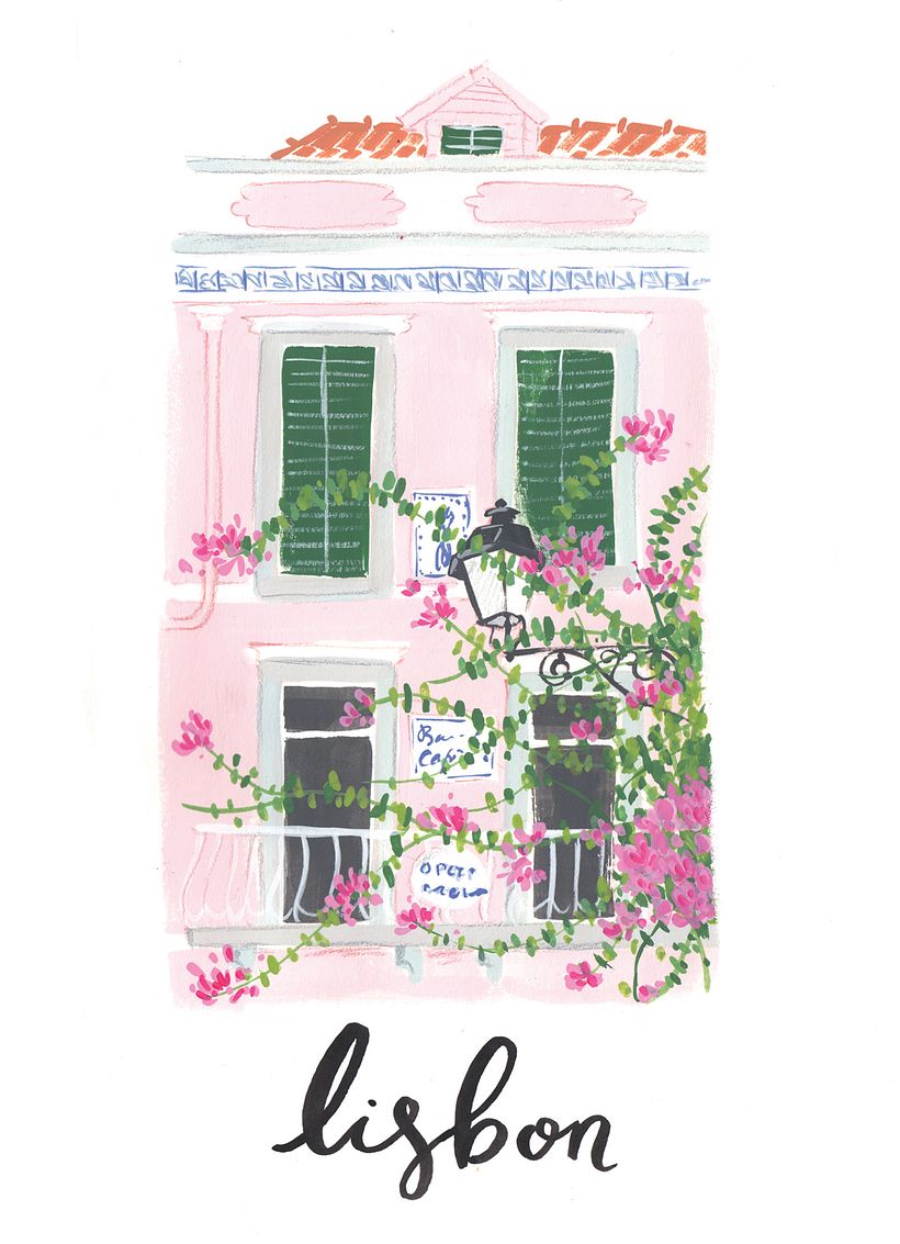 Edited with hand lettering