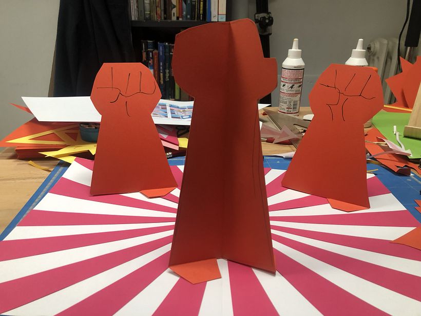 Premiers tests de pliages