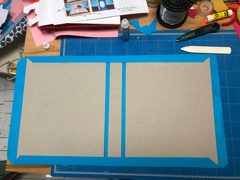 Montage de la couverture